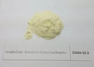 হলুদ গুঁড়া Trenbolone স্টেরয়েড শরীরচর্চা Trenbolone Hexahydrobenzyl কার্বোনেট CAS 23454-33-3
